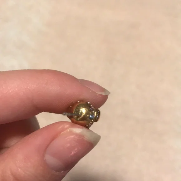 Kate Spade Gold Bear Earrings - Picture 3 of 3